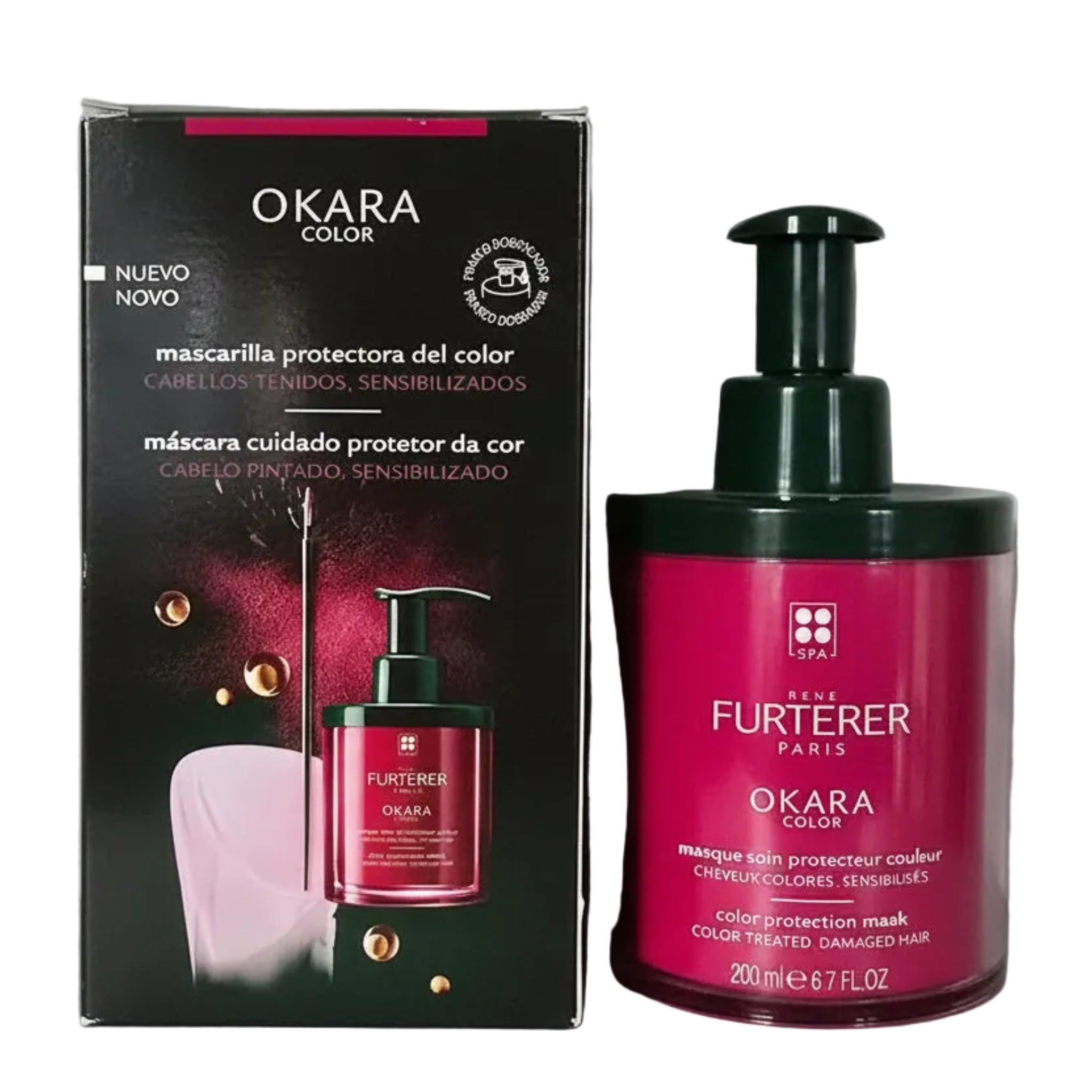 Rene Furterer color treated hair mask 200ml damaged hair