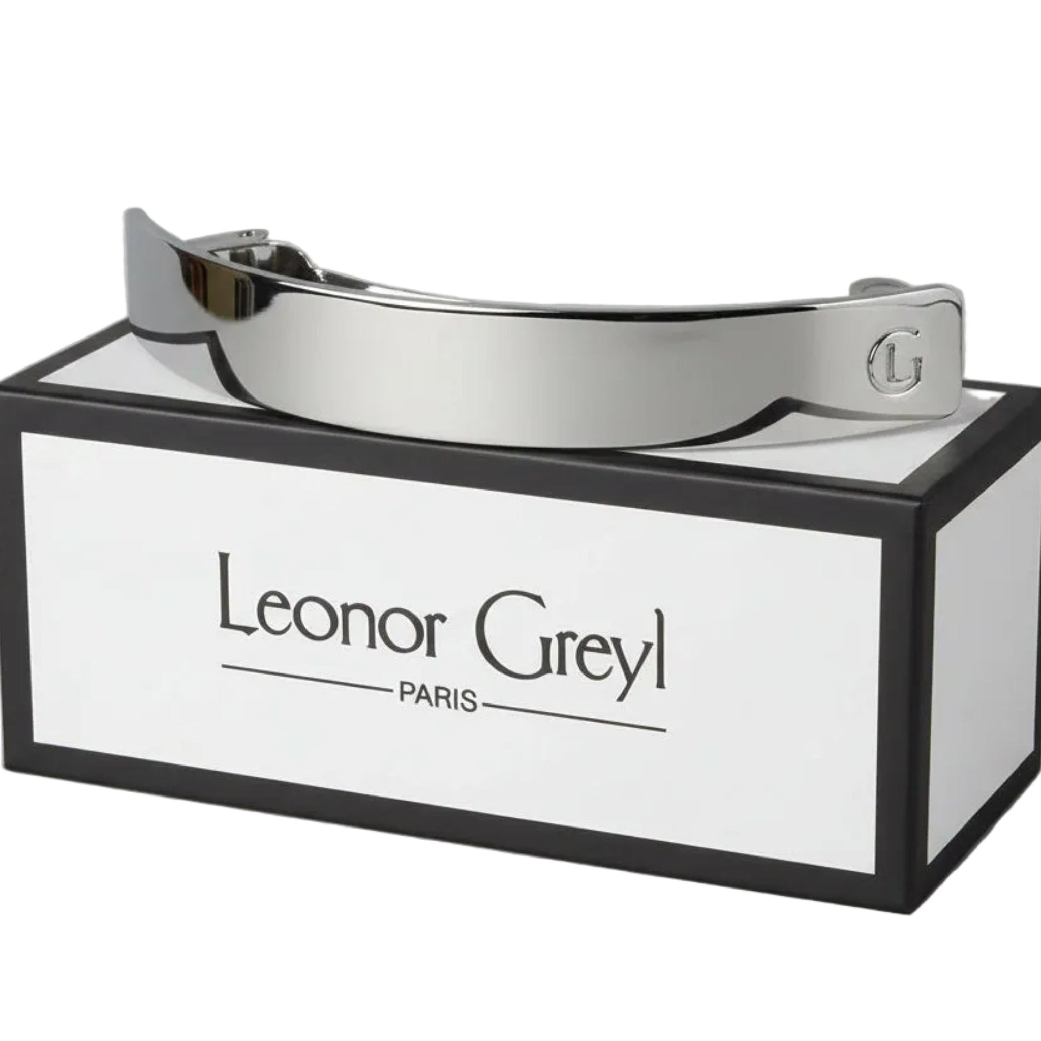 Leonor Greyl Paris exclusive polished barrette luxury hair accessory