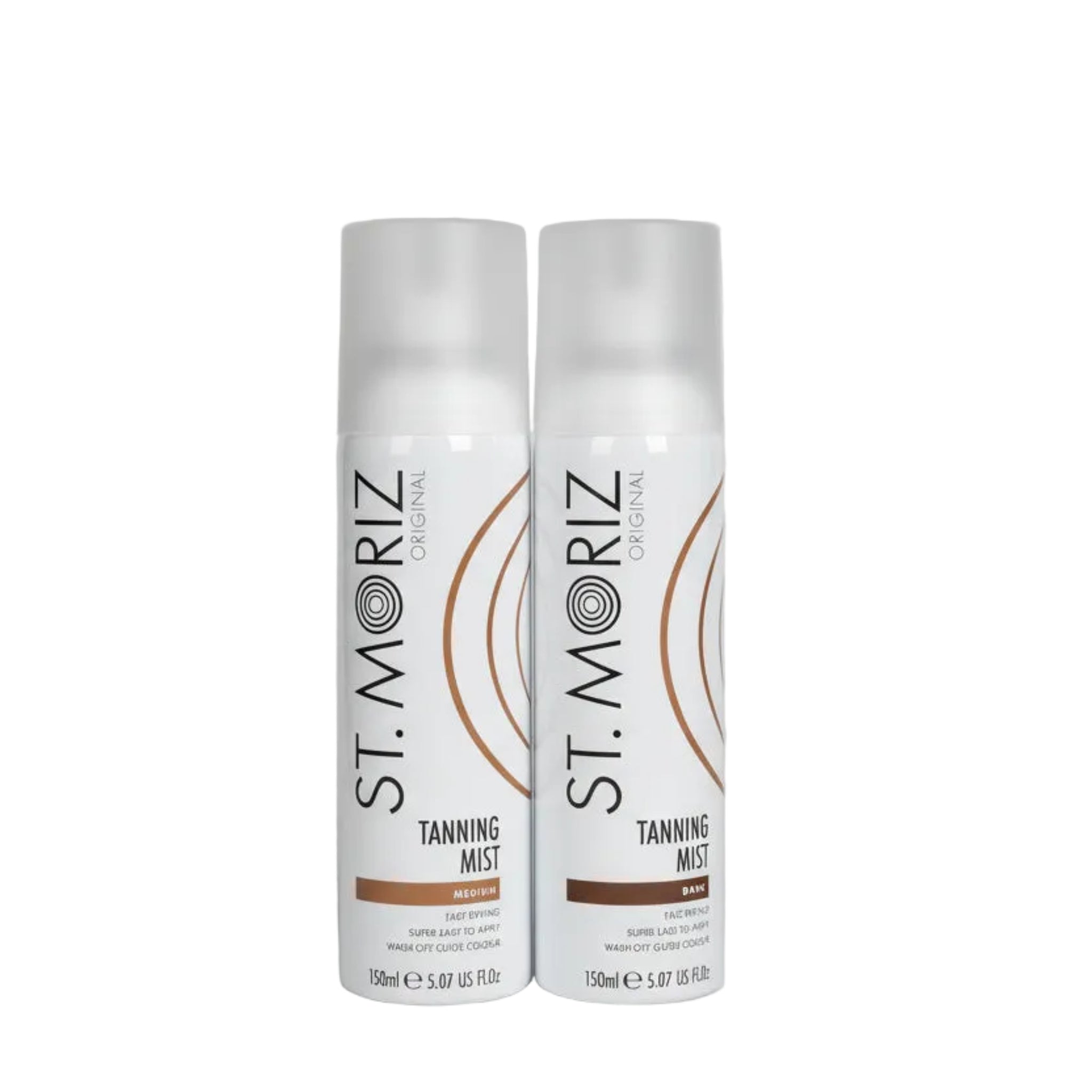 St. Moriz Instant Tanning Mist Dark - 150ml Pack of 2 Core Trading Uk