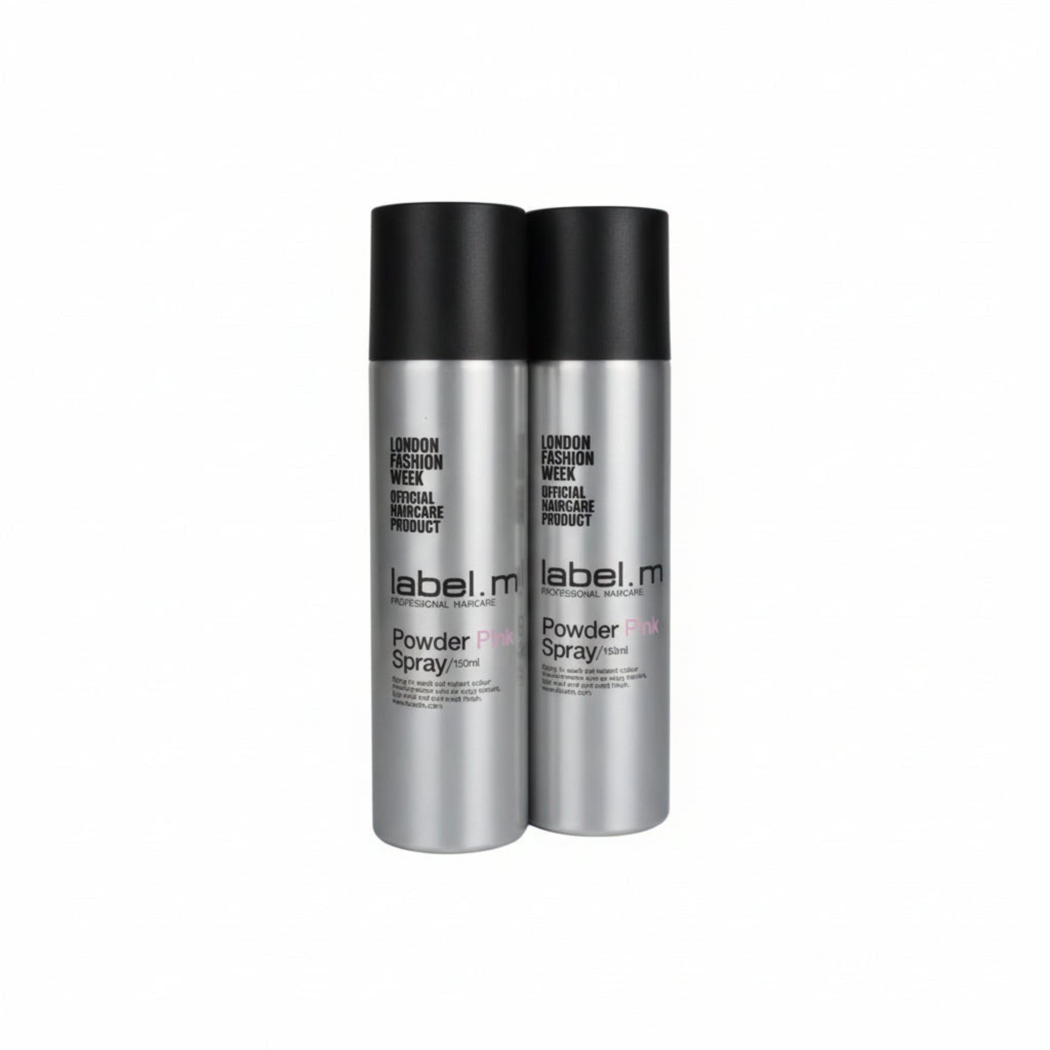 label.m Powder Spray Pink 150ml volumising texturising twin pack