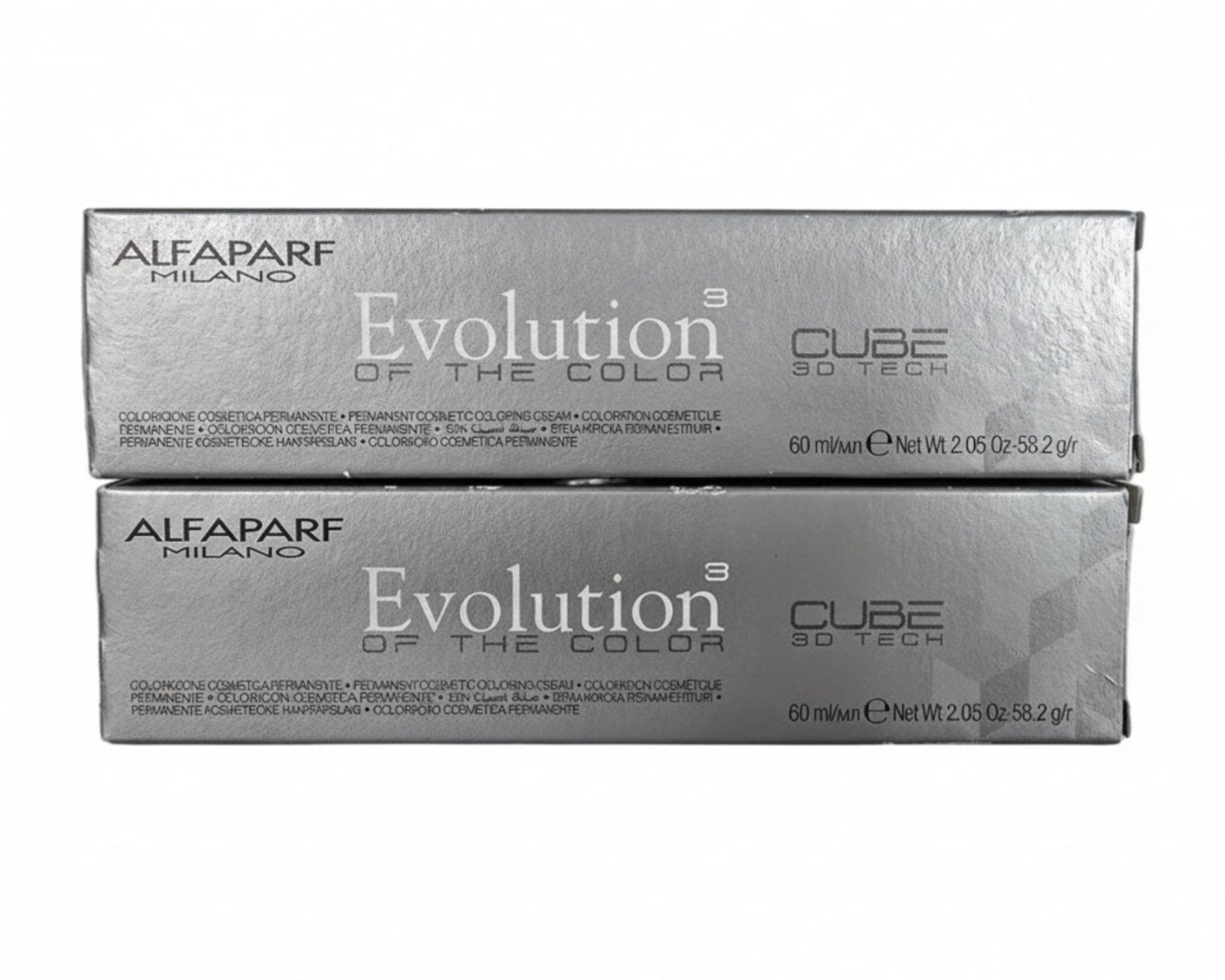 Alfaparf permanent hair color 2 x 60ml twin pack