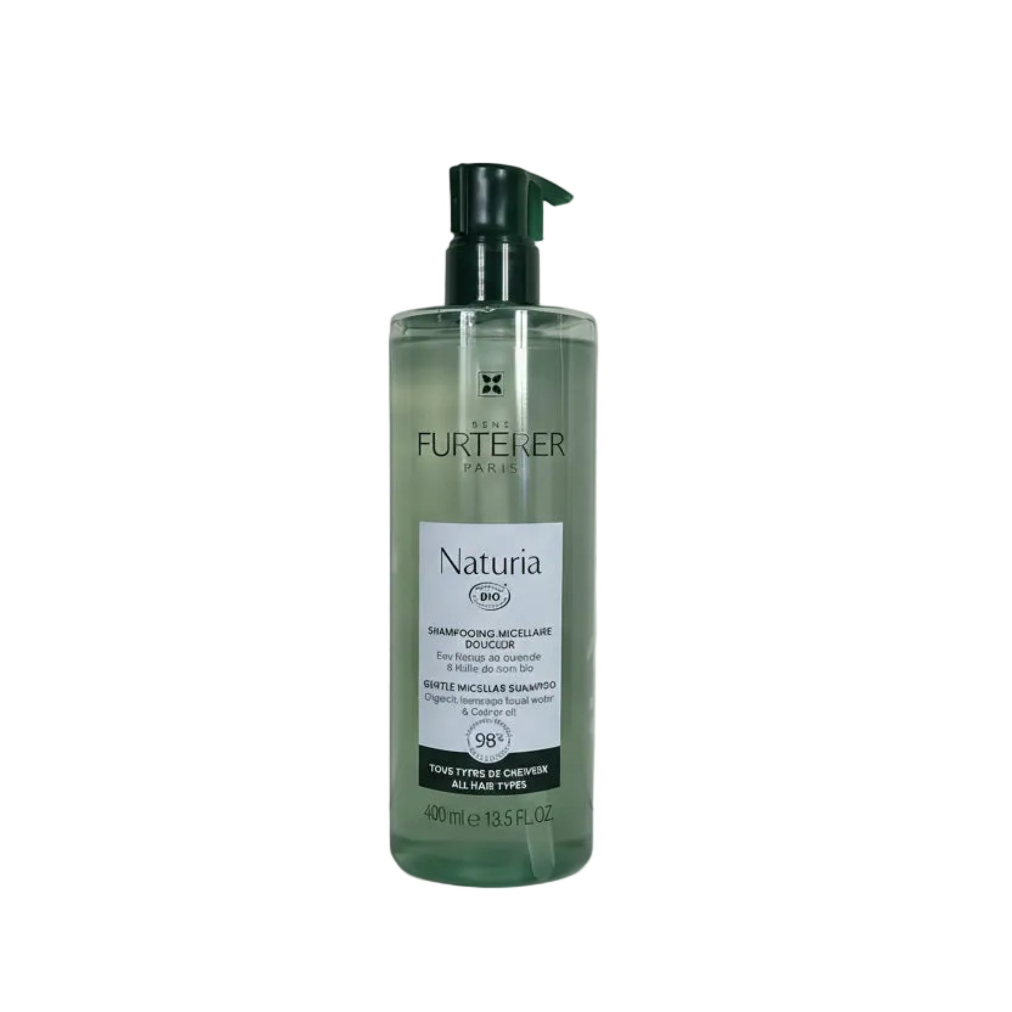 Rene Furterer Naturia gentle micellar shampoo 400ml Paris